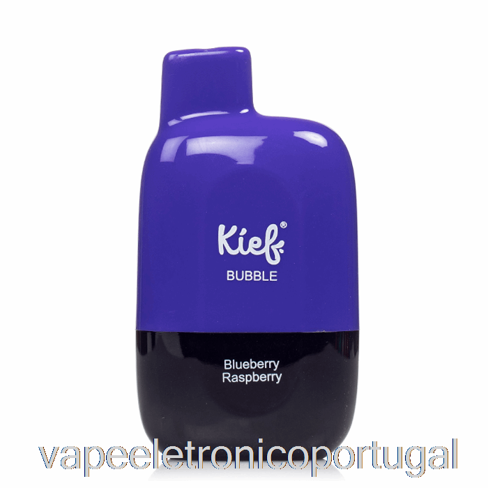Vape Eletronico Xtra Kief Bubble 6500 Descartável Mirtilo Framboesa